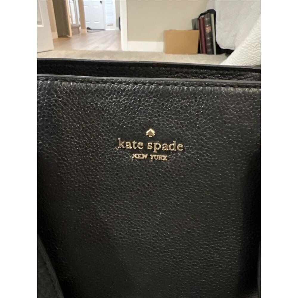 Kate Spade New York Shoulder Bag, Black, Jackson Medium Tote #WKRU5944 - Picture 7 of 12